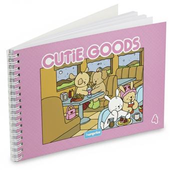 Livro de Colorir Cutie Goods - 4 Europrice PIA1222-D | Rosa - 1