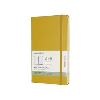 Agenda de Compromissos Moleskine 18 Months Weekly | Amarelo - 1
