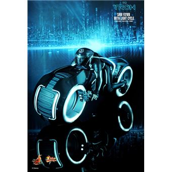 Figura Hot Toys MMS142 - Tron : Legacy - Sam Flynn With Light Cycle - 1