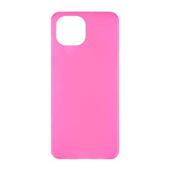 Capa Accetel para iPhone 13 Silicone Liso Rosa - 1