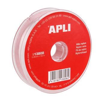 Fio de Nylon Apli 0,35mmx100M 13808 - 1