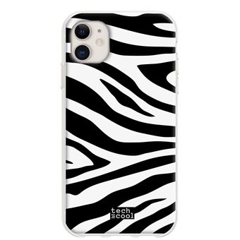 Capa Techcool Projeto para iPhone 11 | Animal Print Zebra - Capa Telemóvel  - Compra na Fnac.pt