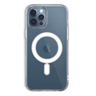 Capa de Silicone Nizzoe com MagSafe para iPhone 15 pro - Transparente - 1