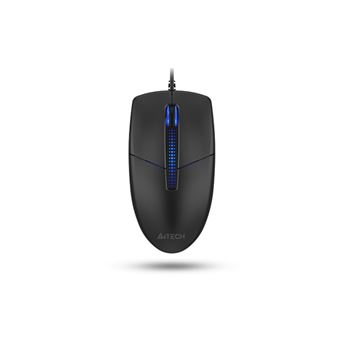 Rato com Fios A4Tech N-530S | 1200 DPI | Preto - 1