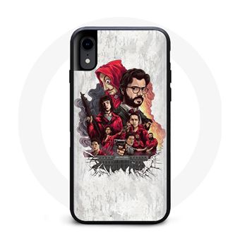 Capa Maniacase para Iphone XR Series Máscara La Casa de Papel - 1