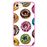 Capa Hapdey para iPhone 7 - 8 Design Donuts de Chocolate em Silicone Flexível e TPU Cor-de-Rosa_0