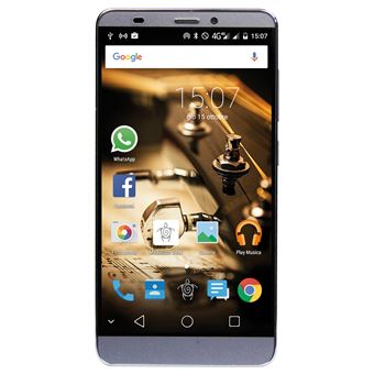Smartphone Mediacom S552U 2GB 16 GB Cinzento