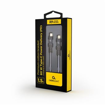 Cabo Usb Gembird CC-USB2B-CMCM60 | Cinzento - 1