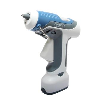 Pistola e caneta de cola quente Pro'sKit GK-368 | Azul, Cinzento, Branco - 1