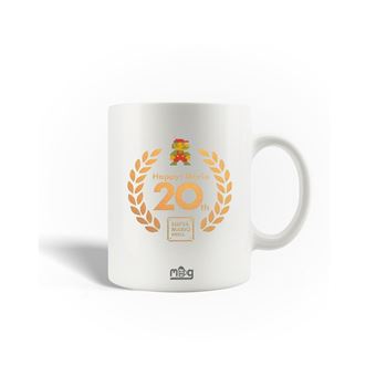 Caneca Maniacase Super Mario All Stars Happy ! Mario 20th - 1