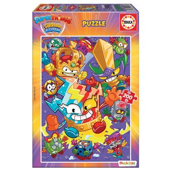 Puzzle Educa Superthings Kazoom 19301 | 200 Peças - 1