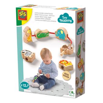 Contas de Madeira para Enfiamento - Animais Ses Tiny Talents - 1
