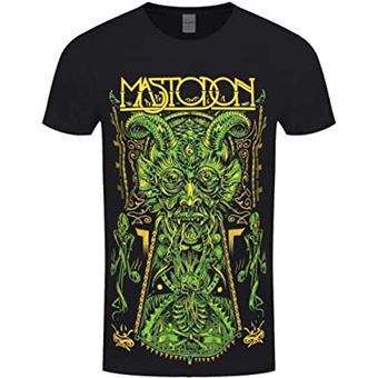 T-shirt Rock Off MASTODON | Devil In Black | Preto | S - 1