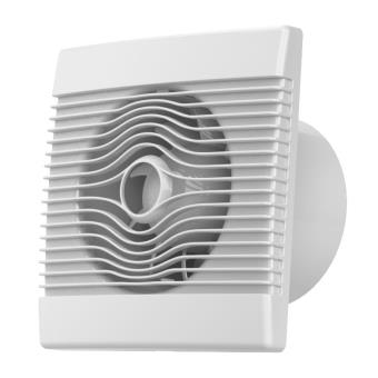 Ventilador de parede padrão Airroxy pRemium 150 TS 47dB 150mm 257m3/h 20W Parede Puxe o cabo - 1