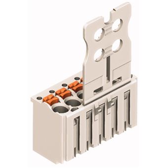 Wago 2091-1104 bloco de terminais 4P Cinzento - 1