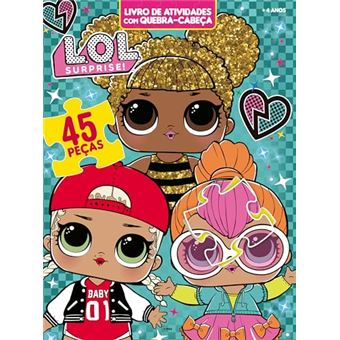 L.O.L Surprise Livro De Atividades Com Quebra-Cabeça - 1