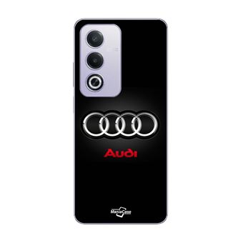 Capa Maniacase para Oppo A80 | Logótipo do carro Audi cinzento e vermelho - 1
