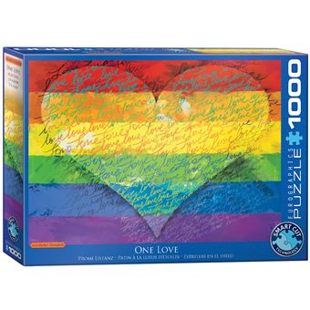 Puzzle Eurographics Amor e Orgulho | Love & Pride! | 1000 Peças - 1