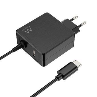 Carregador de Dispositivos Móveis Ewent EW3978 | Preto - 1