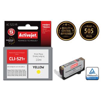 Tinteiro Activejet AC-521YR - 1