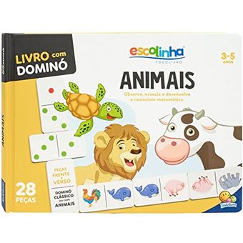 Qc-Dominó-Memo: Animais (Dom) (Escolinha) - 1