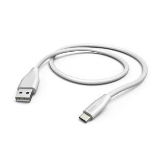 Cabo USB Hama 178397 1.5m USB C USB A Branco - 1