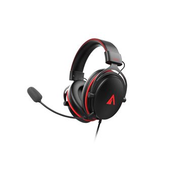 Auscultadores Gaming ABYSM AG700 Pro 7.1 Black | Vermelho - 1