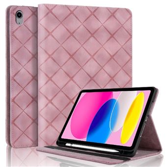 Capa de luxo com aba ZURSANA para iPad A16 | Suporte para caneta stylus | Rosa Dourado - 1