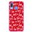 Capa Hapdey Para Samsung Galaxy A40 2019 Design Pai Natal Padrão Hohoho Capa de Silicone Flexível Em TPU - Rosa_0