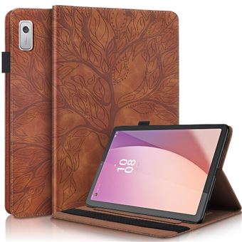 Capa ZURSANA para Tablet Lenovo Tab M9 | Porta Canetas | Suporte Ajustável e Proteção Anti - choque - Castanho - 1