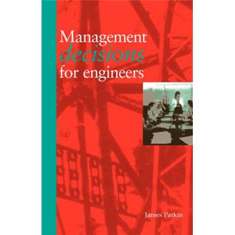 Management Decisions for Engineers - Paperback - 1995 - 1