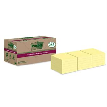 Bloco de Notas Autocolante Post-It 7100284878 | Amarelo - 1