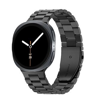 Bracelete Aço Stainless Lux + Ferramenta Phonecare para Samsung Galaxy Watch8 44mm Bluetooth | Preto - 1