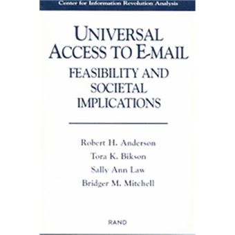 Universal Access To E-Mail - 1