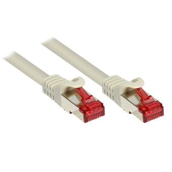 Cabo de Rede Alcasa RJ45-RJ45, m-m, 5m | Cinzento - 1