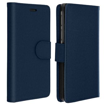 Capa Protetora Avizar para Smartphone 5,3 5,8'' | Carteira Deslizante - Azul Escuro - 1
