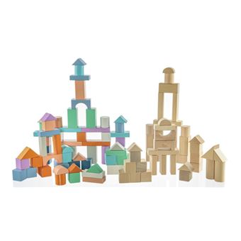 Blocos de madeira 100 pcs Zopa - 1