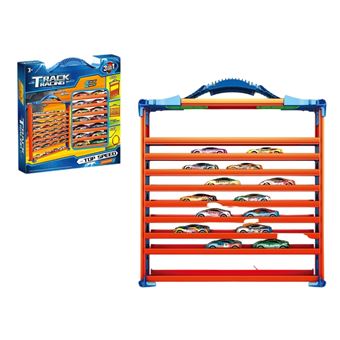 Mala Porta Carros 3 em 1 com Pista LPM | Inclui 14 Carros - 1