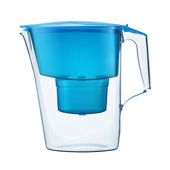 Distribuidor de Água AQUAPHOR Time 2,5 l. NIEBIESKI | Azul, Transparente - 1