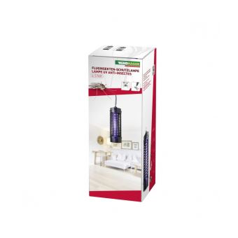 Repelente e eliminador de insetos windhager 03508 automático mata insetos adequado para uso externo preto - 1