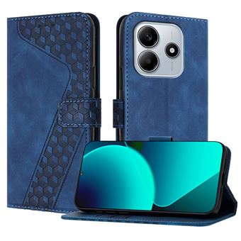 Capa FOXDOCK para Xiaomi POCO M7 Pro 5G com Fecho Magnético | Resistente a Impactos e Quedas | Compartimentos para Cartões | Azul - 1