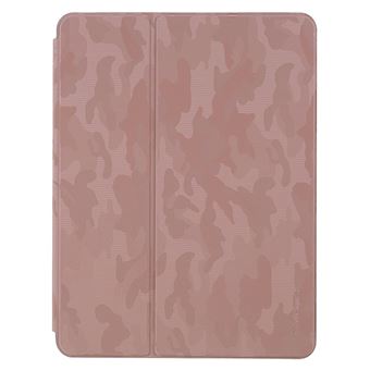 Capa Pu magunivers X-Level Padrão de Camuflagem | Função Auto Wake/Sleep com Suporte e Porta-Lápis Rosa para Ipad 9.7-'' (2017)/(2018)/Air (2013)/Air 2/Pro 9.7'' (2016) - 1