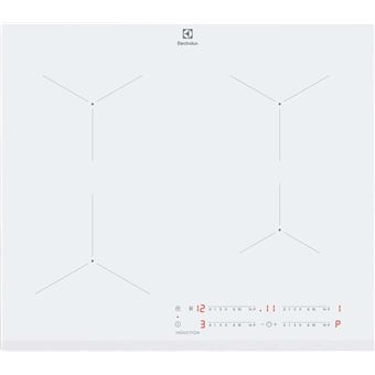 Placa de Indução Electrolux LIL61443BW | Elétrica | 59 cm | 4 Zonas | Branco - 1
