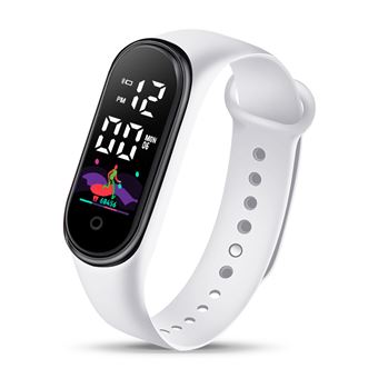 Pulseira Desportiva CO-Phénix para Crianças | À Prova D'água | Branco 25 - 1