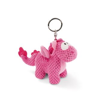 Porta Chaves Unicórnio Nici Dragão Rubi - Rosa - 1