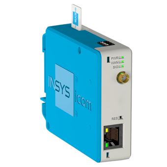 Dispositivo de Rede de Telemóvel INSYS MIRO-L100 | Azul, Branco - 1