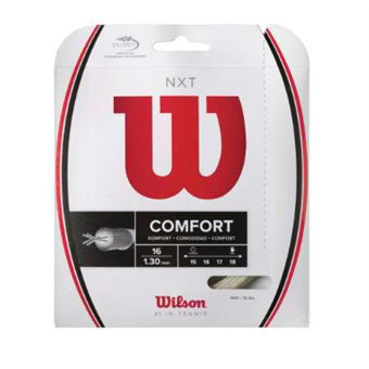 Corda para raquetes Wilson Sporting Goods Co. NXT 16 | Branco - 1