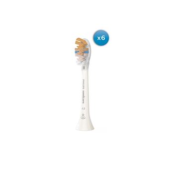 Cabeça de Escova de Dentes Philips A3 Premium All-in-One HX9096/10 Cabeças normais para escova de dentes sónica | Branco - 1