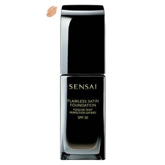 Base Sensai Flawless Satin Foundation Spf20 30Ml 102 Ivory Beige - 1