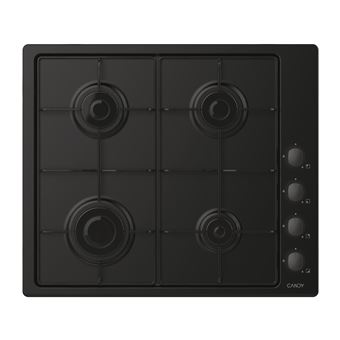 Placa a Gás Candy Idea CHW6LBB | 59.5 cm | 4 Zonas | Preto - 1
